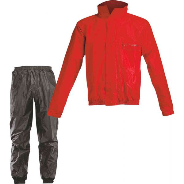 Rain Suits Acerbis Logo Black/Red 0016428.349 Rain Suit