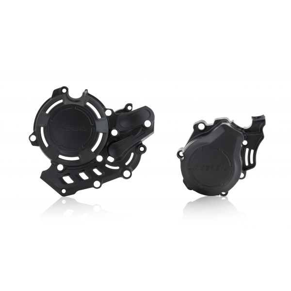 Shields and Guards Acerbis X-Power KTM/Husq 16-18 Black Ignition + Clutch Cover