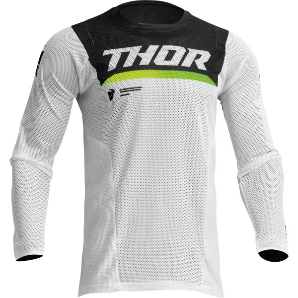 Jerseys MX-Enduro Thor Moto Enduro Jersey Pulse Air Cameo White 23