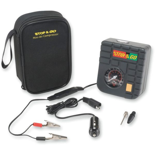 Tire Repair Kit Stop&Go Mini Air Compressor RCP