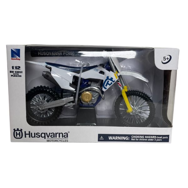 Machete Off Road New Ray Macheta Husqvarna FC450 Motocross 1:12