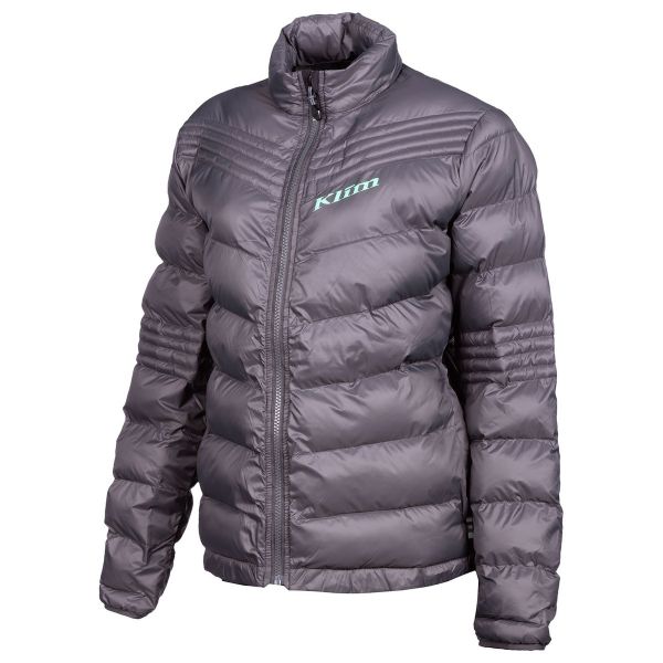 Underlayer Snow Klim Geaca Mid Layer Snowmobil Dama Flux Asphalt/Wintermint