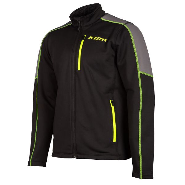 Functional Underwear Klim Jacket Mid Layer Snowmobil Inferno Black/Hi-Vis