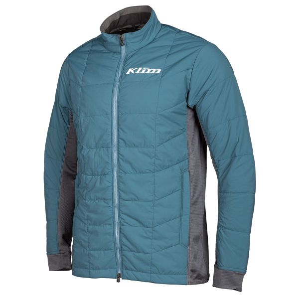 Underlayer Snow Klim Geaca Mid Layer Snowmobil Override Alloy Petrol/Asphalt