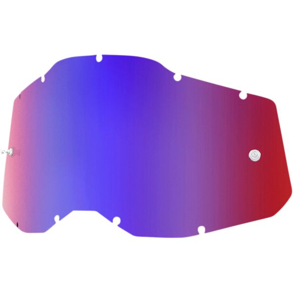 Accesorii Ochelari 100 la suta Lentila Schimb Ochelari Accuri 2/Racecraft 2/Strata 2 Mirror Red/Blue