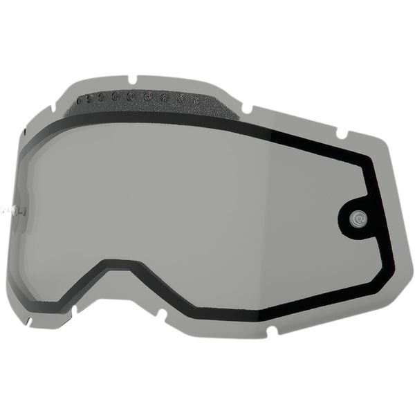 Goggle Accessories 100 la suta Goggles Replacement Lens Accuri 2/Racecraft 2/Strata 2 Dual Gray