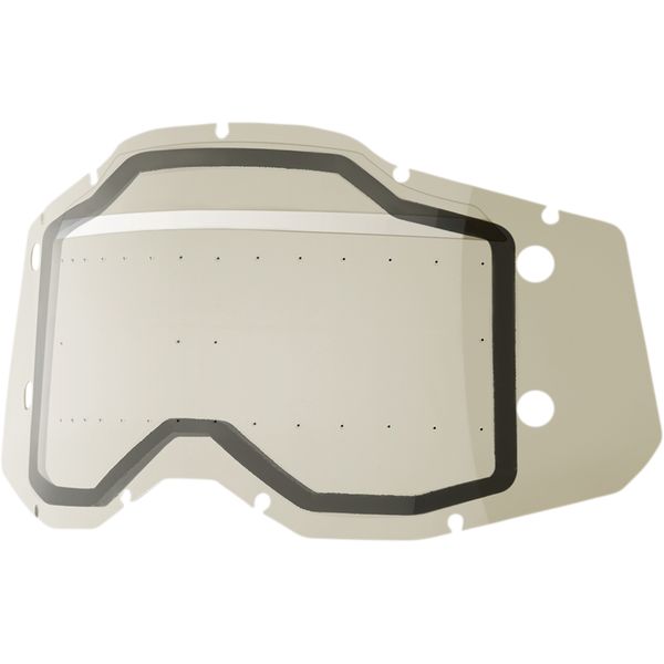Accesorii Ochelari 100 la suta Lentila Schimb Ochelari Accuri 2/Racecraft 2/Strata 2 Forecast Dual Gray