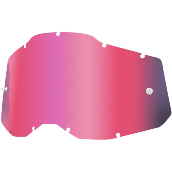 Goggle Accessories 100 la suta Goggles Replacement Lens Accuri 2/Racecraft 2/Strata 2 Pink