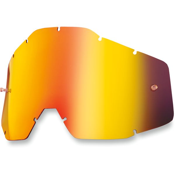 Accesorii Ochelari 100 la suta Lentila Schimb Ochelari Accuri/Strata/Racecraft Red