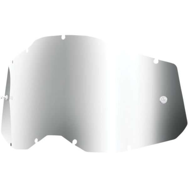 Kids Goggles MX-Enduro 100 la suta Goggles Replacement Lens Youth Accuri 2/Strata 2 Silver