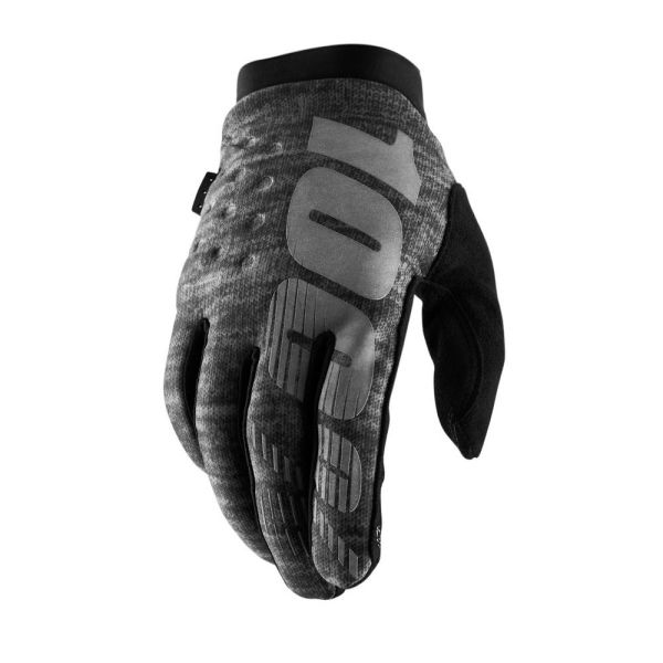 Manusi MX-Enduro 100 la suta Manusi Enduro Brisker Grey