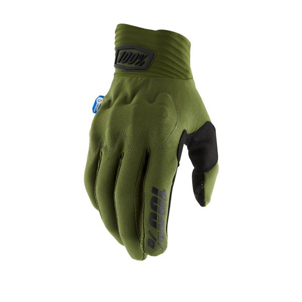 Manusi MX-Enduro 100 la suta Manusi Moto MX/Enduro Cognito Smart Shock Army Green  10014-00029