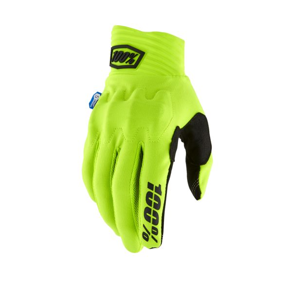 Manusi MX-Enduro 100 la suta Manusi Moto MX/Enduro Cognito Smart Shock Fluorescent Yellow 10014-00044