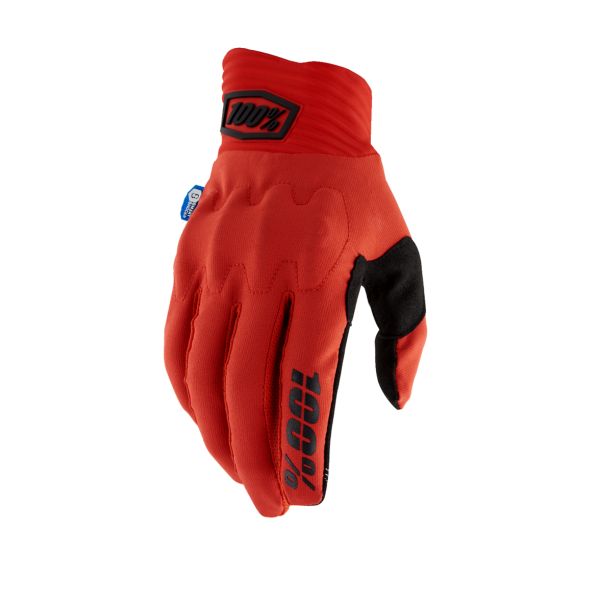 Manusi MX-Enduro 100 la suta Manusi Moto MX/Enduro Cognito Smart Shock Red 10014-00049