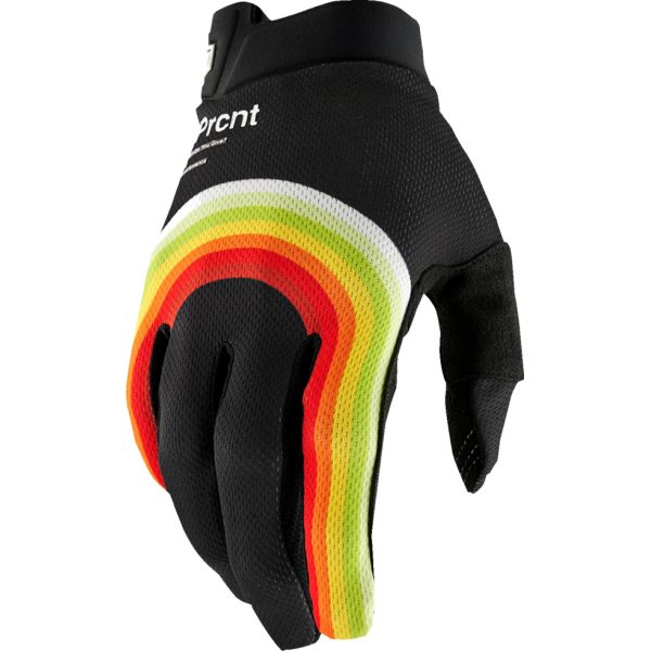 Gloves MX-Enduro 100 la suta Moto Gloves MX/Enduro Itrack Black 10008-00048
