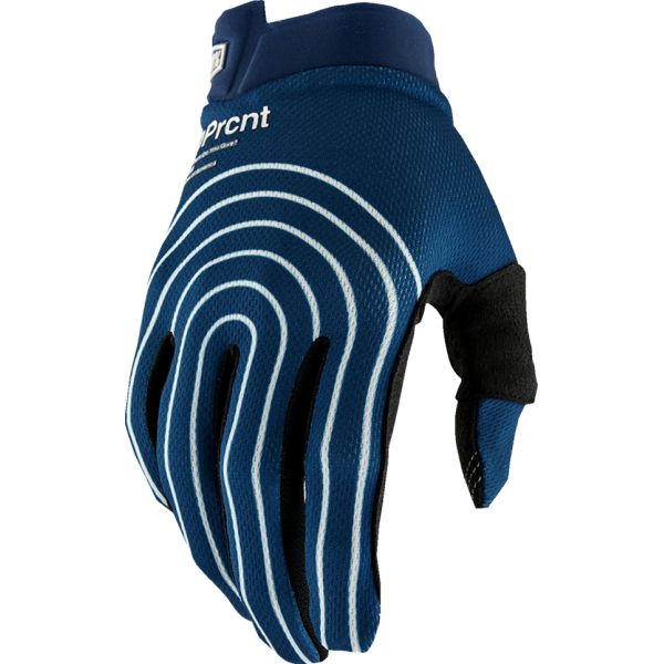Gloves MX-Enduro 100 la suta Moto Gloves MX/Enduro Itrack Navy 10008-00053