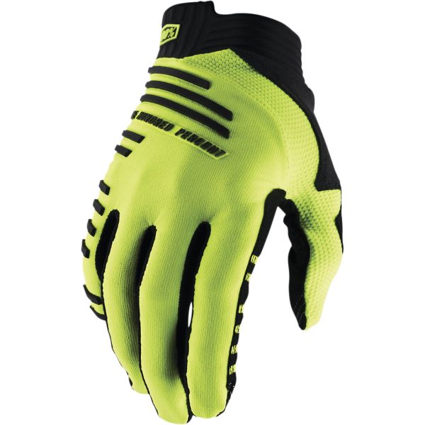 Manusi MX-Enduro 100 la suta Manusi Moto MX/Enduro R-core Black Fluorescent Yellow 10027-00014