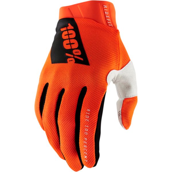Manusi MX-Enduro 100 la suta Manusi Moto MX/Enduro Ridefit Fluorescent Orange  10010-00009