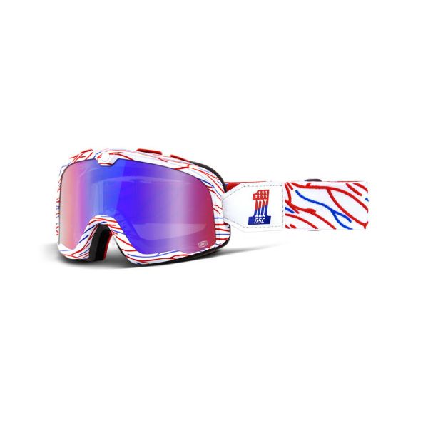 Ochelari MX-Enduro 100 la suta Ochelari Barstow Death Spray Customs Racing Mirror Lens