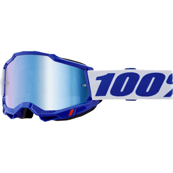 Ochelari MX-Enduro 100 la suta Ochelari Moto MX/Enduro Accuri 2 Blue Mirror-Blue Lens 50014-00039