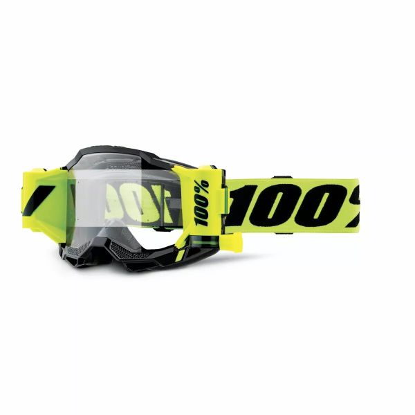 Goggles MX-Enduro 100 la suta MX/Enduro Goggle Accuri 2 Forecast Neon Yellow/Black Clear Lens