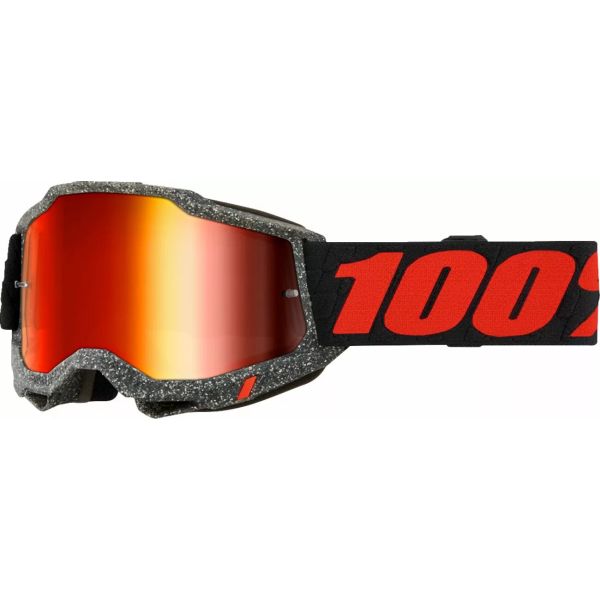 Ochelari MX-Enduro 100 la suta Ochelari Moto MX/Enduro Accuri 2 Huaraki Red Mirror Lens