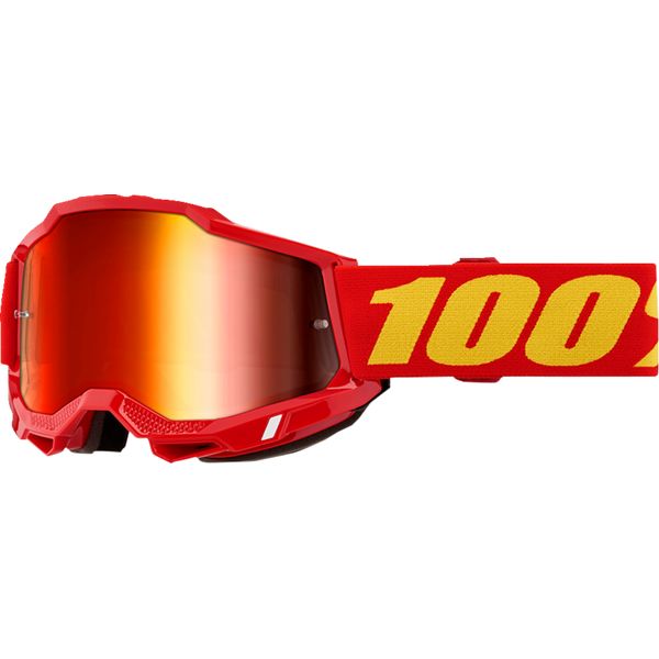 Ochelari MX-Enduro 100 la suta Ochelari Moto MX/Enduro Accuri 2 Red Mirror-Red Lens 50014-00042