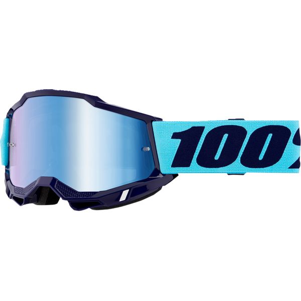 Ochelari MX-Enduro 100 la suta Ochelari Moto MX/Enduro Accuri 2 Vaulter Blue-Mirror Lens 50014-00035