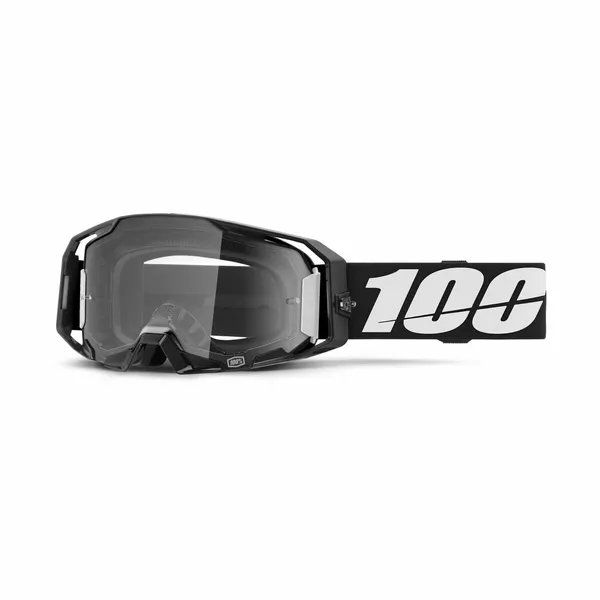 Ochelari MX-Enduro 100 la suta Ochelari Moto MX/Enduro ARmatic Black/Clear 2025