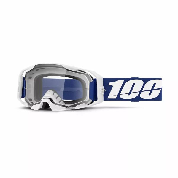 Goggles MX-Enduro 100 la suta MX/Enduro Goggles ARmatic Blue/Clear 2025