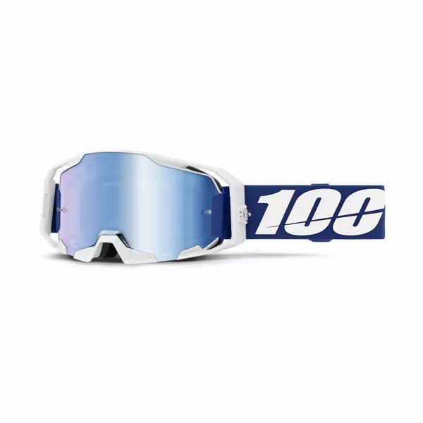 Ochelari MX-Enduro 100 la suta Ochelari Moto MX/Enduro ARmatic Blue/Mirror Blue 2025