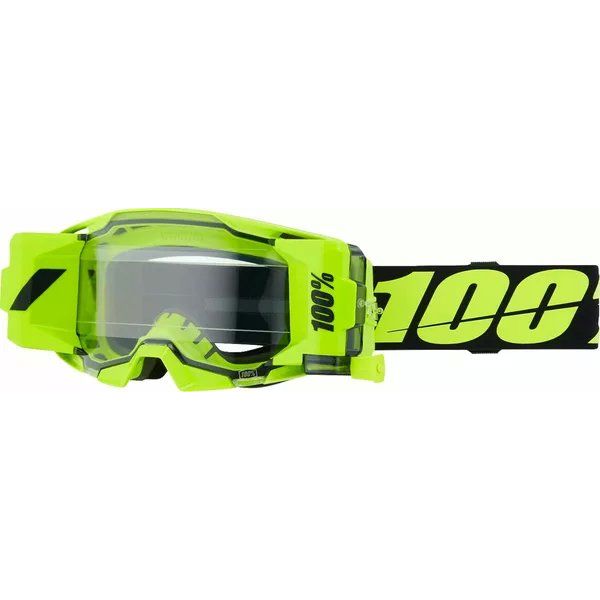 Goggles MX-Enduro 100 la suta MX/Enduro Goggles ARmatic Forecast Yellow/Clear 2025