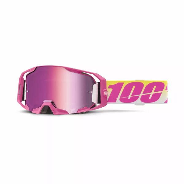 Ochelari MX-Enduro 100 la suta Ochelari Moto MX/Enduro ARmatic Sellars/Mirror Pink 2025