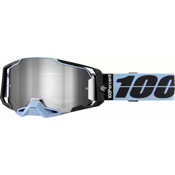 Ochelari MX-Enduro 100 la suta Ochelari Moto MX/Enduro Armega Petros/Mirror Silver 2025