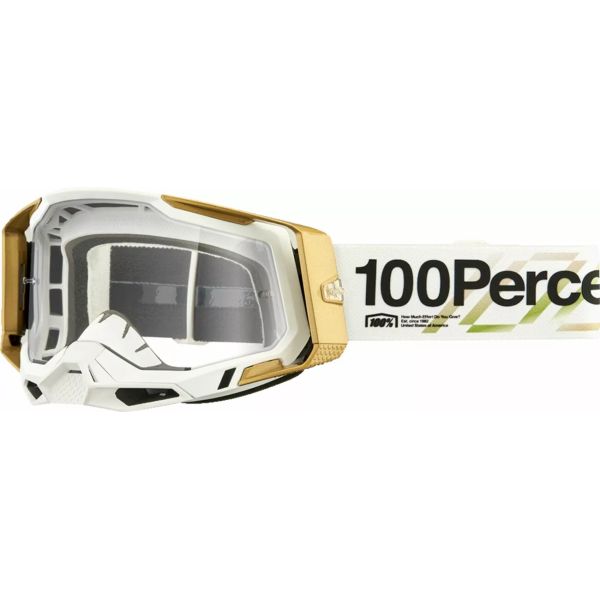 Ochelari MX-Enduro 100 la suta Ochelari Moto MX/Enduro Racecraft 2 Succession Clear Lens