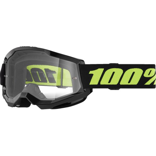 Goggles MX-Enduro 100 la suta Moto MX/Enduro Goggle Strata 2 Solar Eclipse Clear Lens 5002700022