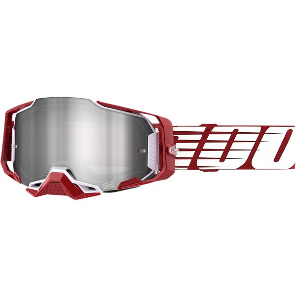 Ochelari MX-Enduro 100 la suta Ochelari Enduro Armega O D Mirror Red/Silver Lens - 50005-00009