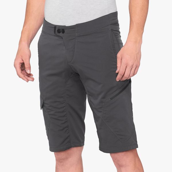 Bike Pants 100 la suta Bike Pants Short Ridecamp CHARCO  24