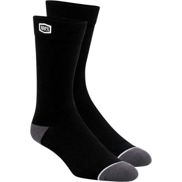 Sosete MX-Enduro 100 la suta Sosete Moto MX/Enduro Solid Black  24
