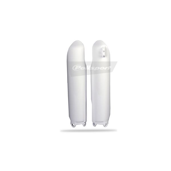 Plastice MX-Enduro Polisport Protectii Furca Yamaha '05-'12 White 8398100001