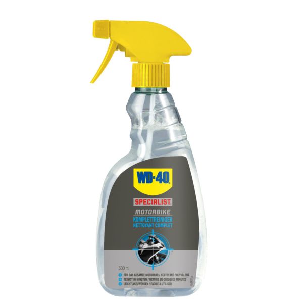Maintenance WD-40 MOTORBIKE TOTAL WASH CLEANER SPRAY 500 ML