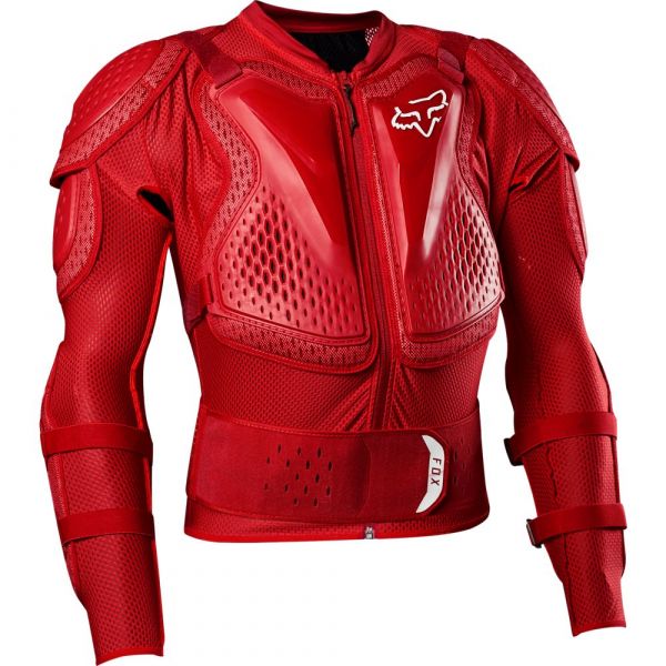 Armuri Moto-Integrale Fox Racing Armura Moto Integrala Titan Sport Red Fluo