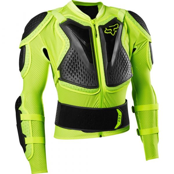 Armuri Moto-Integrale Fox Racing Armura Moto Integrala Titan Sport Yellow Fluo