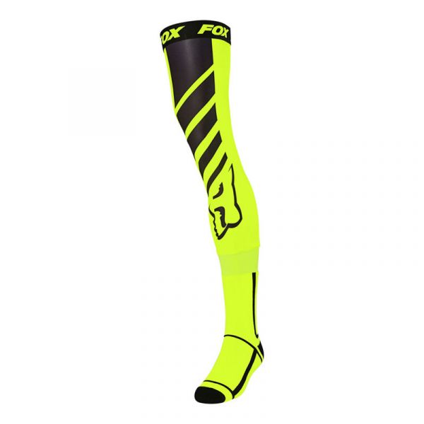Sosete MX-Enduro Fox Racing Sosete Moto MX Lungi Mach Yellow Fluo