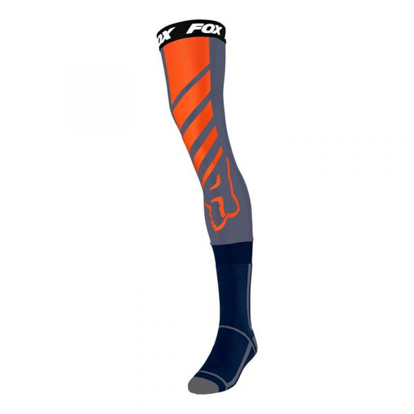 Sosete MX-Enduro Fox Racing Sosete Moto MX Lungi Mach Blue/Steel