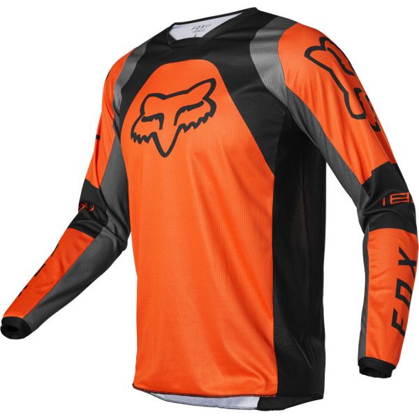 Jerseys MX-Enduro Fox Racing Tricou Moto MX 180 Lux Fluo Orange