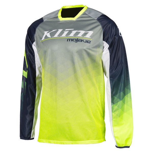 Jerseys MX-Enduro Klim MX Mojave Vivid Gray Jersey