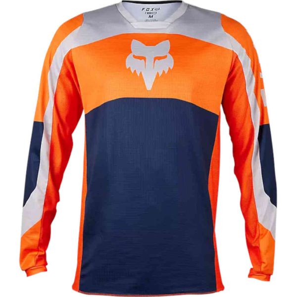 Tricouri MX-Enduro Fox Racing Tricou Moto MX/Enduro 180 Nitro Orange Flo