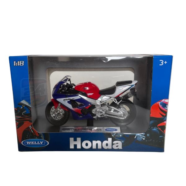 Machete On Road Welly Macheta Honda CBR 900 RR FIREBLADE 2000-2001 1:18