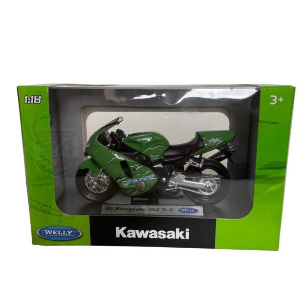 Machete On Road Welly Macheta Kawasaki KAWASAKI ZX-12 R NINJA 1:18